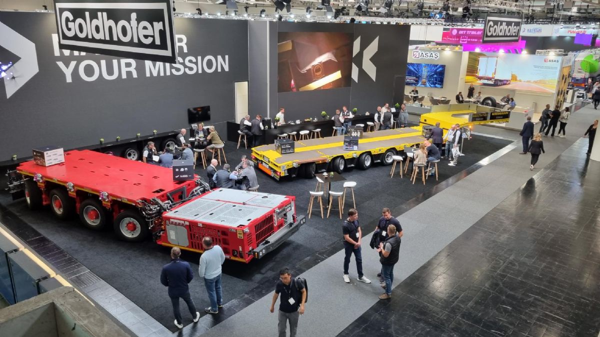 Success of Goldhofer at IAA Transport