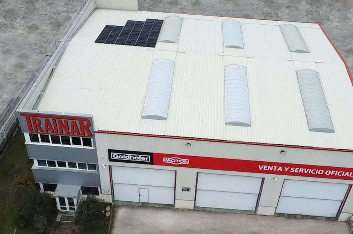 Trainar apuesta por la sostenibilidad con la instalacin de 20 placas solares