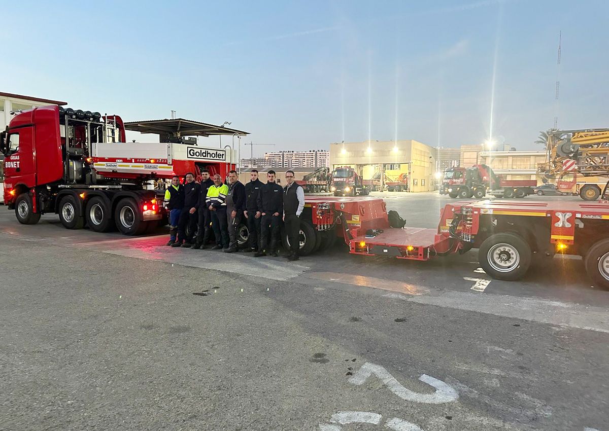 Entrega y Capacitaci�n: Gruas Bonet